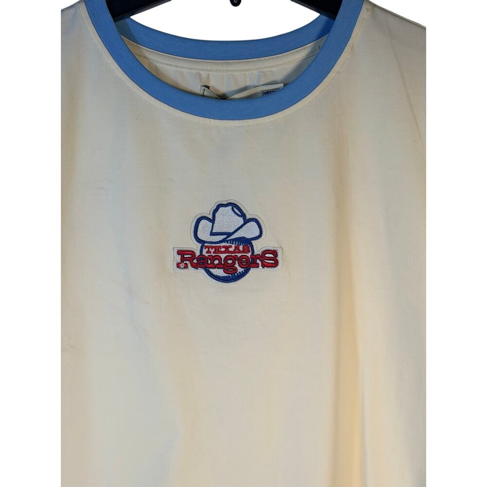 Texas Rangers Cooperstown Collection Ringer T-Shirt – Women’s M - Picture 4 of 8